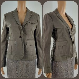 Rag & Bone Twill Utility Blazer S